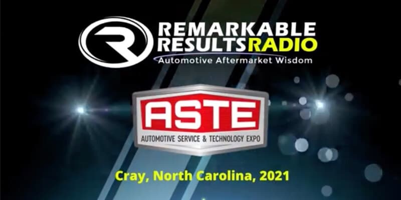 Remarkable Results Radio Vlog image of ASTE 2021 expo in Cray, North Carolina