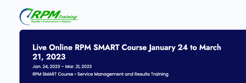 Online RPM SMART Course with Murray Voth course information and logo